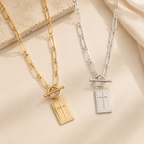 Nail Cross Necklace