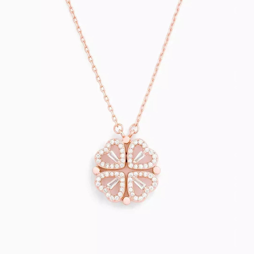 Clover Heart Necklace