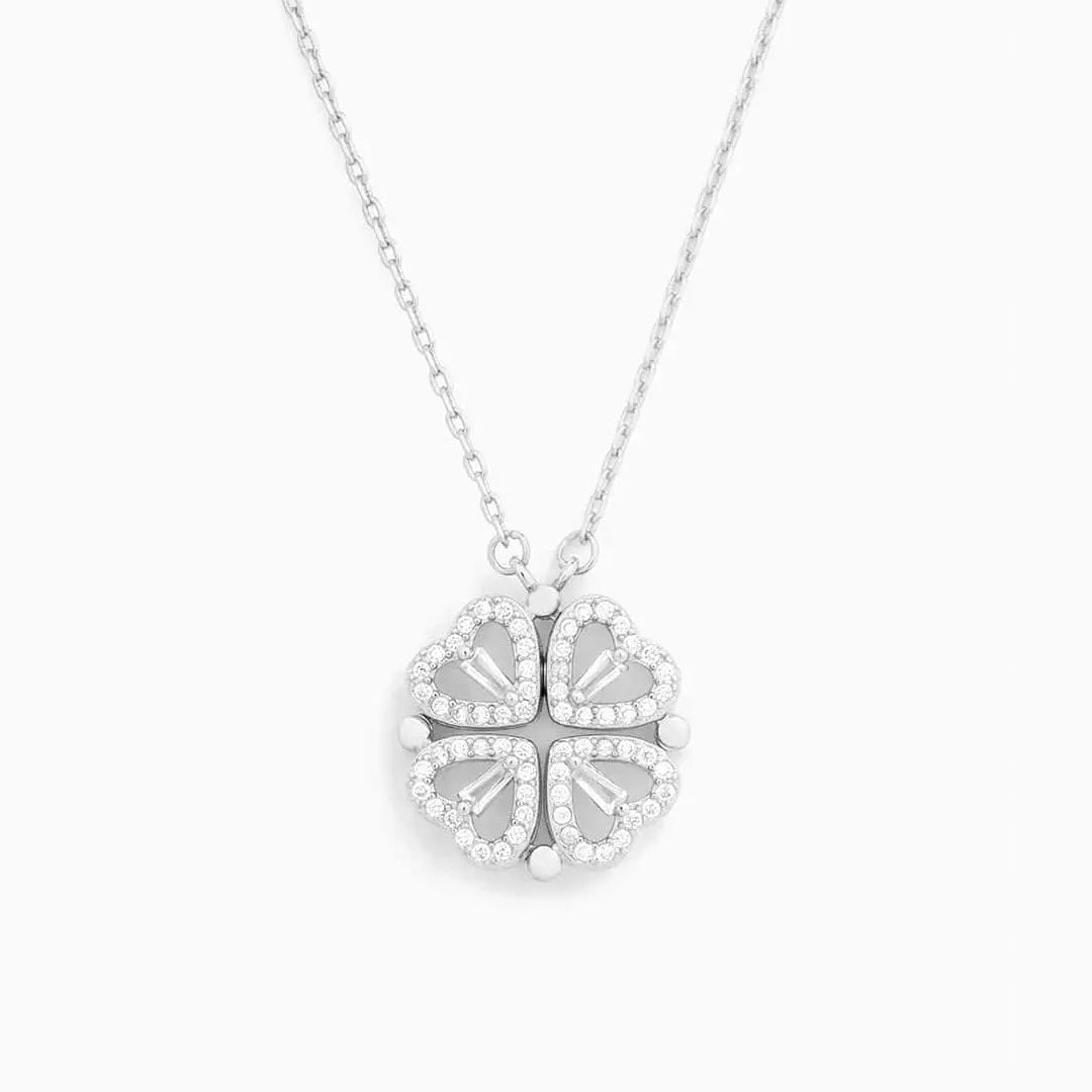 Clover Heart Necklace